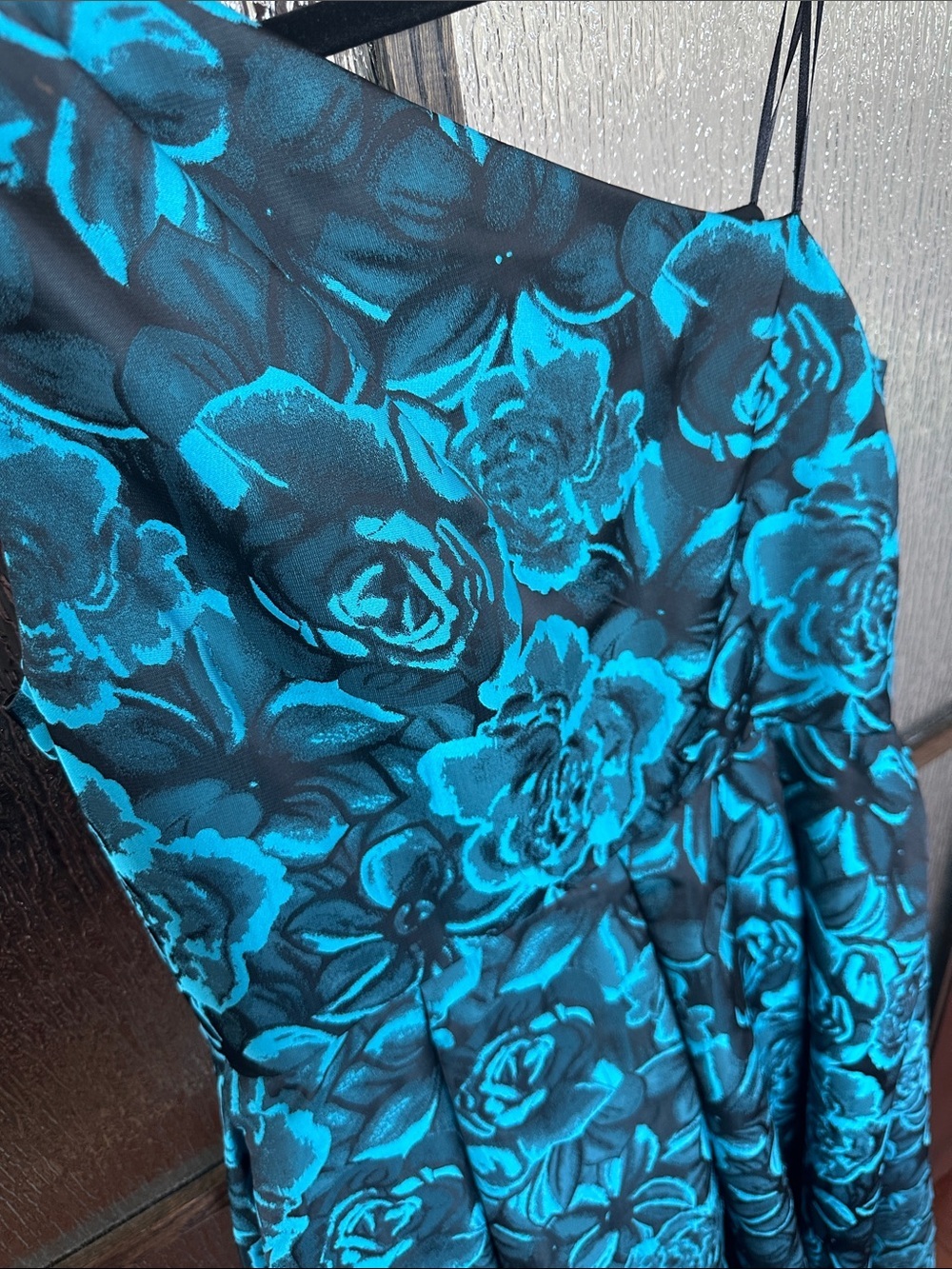 Slate & Willow Blue Simonetta Gown size 14. - Picture 13 of 14
